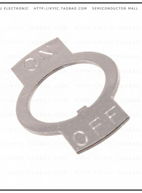 272-06747【SWITCH PLATE ON-OFF 15/32】