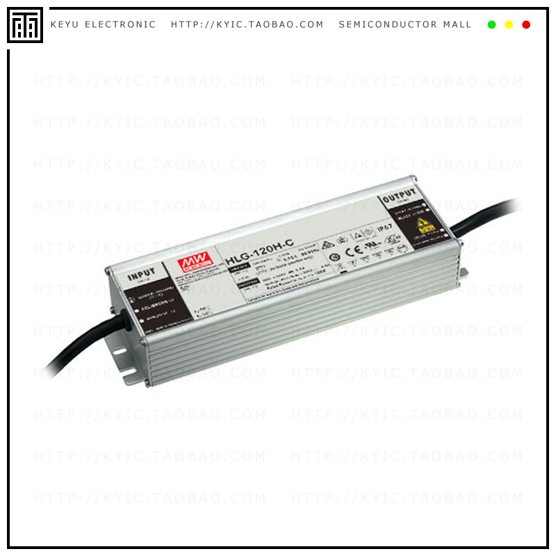 HLG-120H-C1050B【LED DRVR CC AC/DC 74-148V 1.05A】