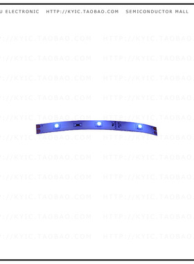 12V-NB-BLU-12M【LED ENG BLU 465NM 3LEDS 3.82'/PC】