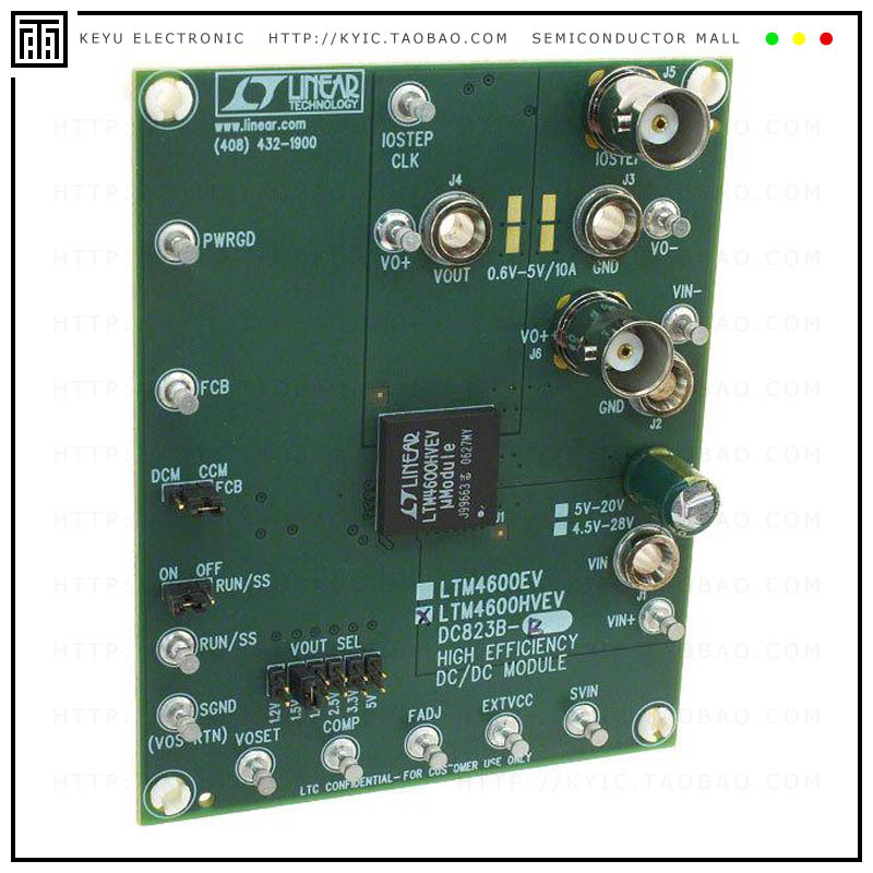 DC823B-B【BOARD EVAL LTM4600HV】