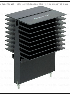 CR201-50AE【ALUMINUM HEATSINK 50MM BLK ANODI】