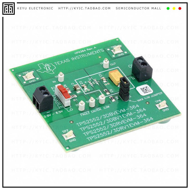 TPS2553DRVEVM-364【EVAL MODULE FOR TPS2553DRV-364】