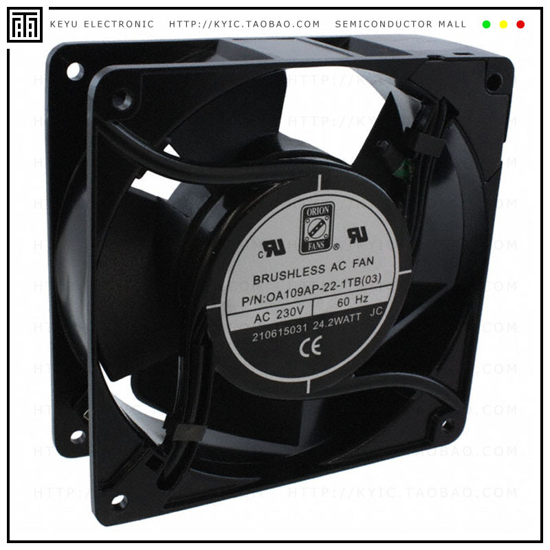 OA109AP-22-1TB03【FAN AXIAL 119.5X38.5MM 230VAC】