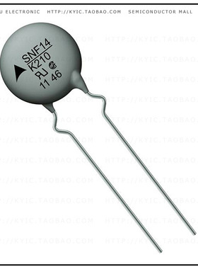 B72214U2271K501【VARISTOR 430V 6KA DISC 14MM】