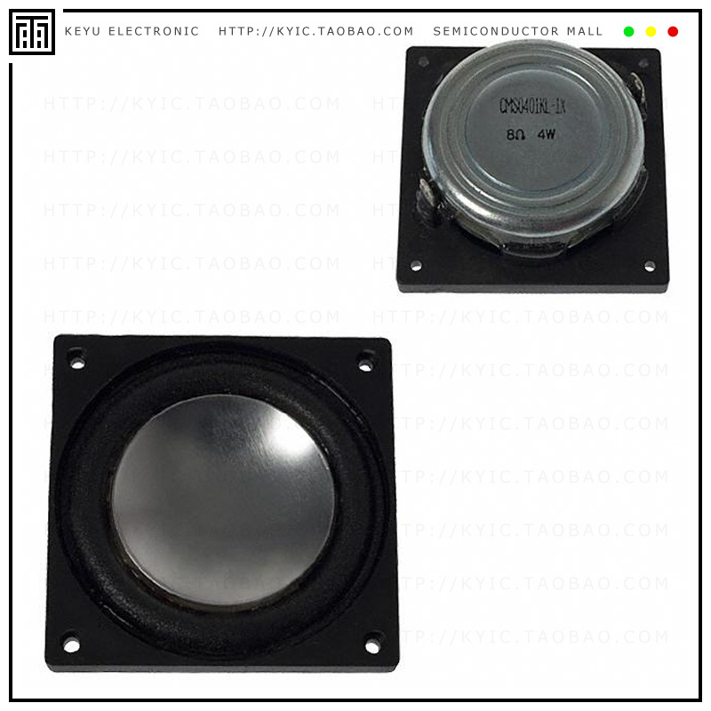 CMS0401KL-1X【SPEAKER 8OHM 4W TOP PORT 87DB】
