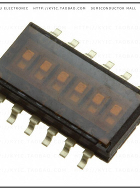 97C06ST【SWITCH SLIDE DIP SPST 25MA 24V】