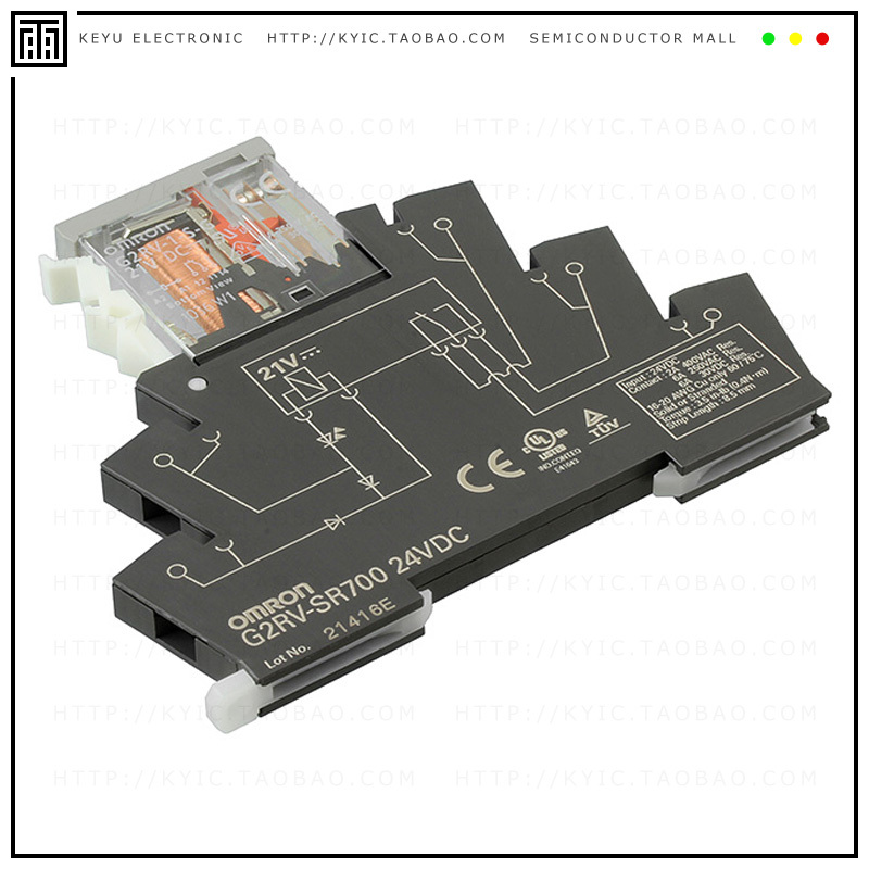 G2RV-SR700 DC24【RELAY GEN PURPOSE SPDT 6A 24V】