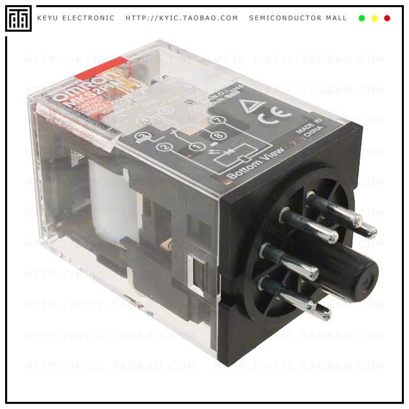 MKS2PIN AC24【RELAY GEN PURPOSE DPDT 10A 24V】