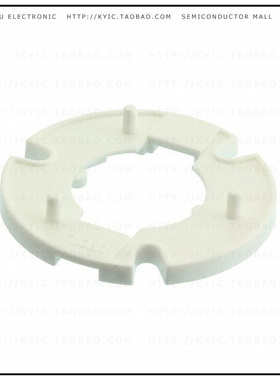 C13708_PF-SOCKET-VERO10【BASE RND 38MM DIA 3MM HT WHITE】