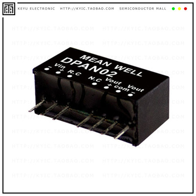 DPAN02C-05【DC DC CONVERTER +/-5V 2W】