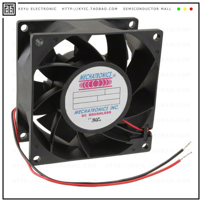 MQ8038E24B-FSR【FAN AXIAL 80X38MM 24VDC】