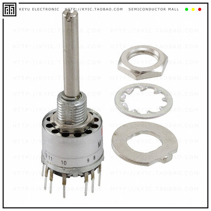 MRJ11204【SWITCH ROTARY 2-12POS 0.4VA 20V】