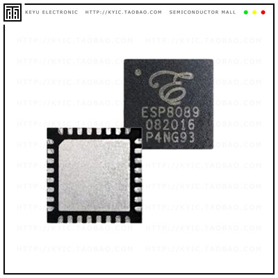 ESP8089【IC RF TXRX+MCU WIFI 32VFQFN】