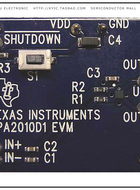 TPA2010D1EVM【EVAL MODULE FOR TPA2010D1】