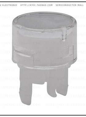 AT4032JB【CAP PUSHBUTTON ROUND CLEAR/WHITE】