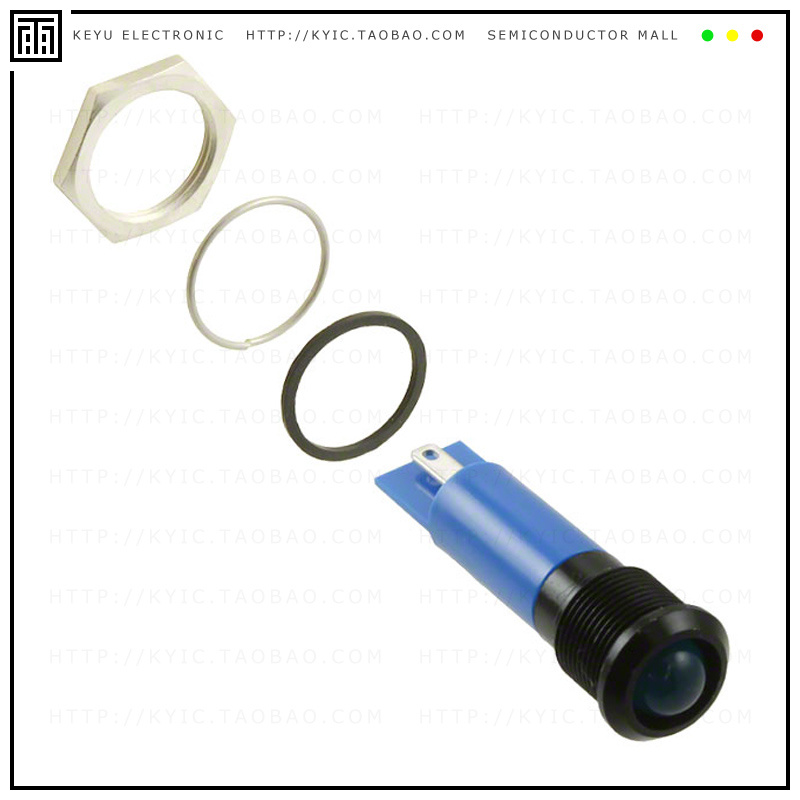 Q12P1BXXB110E【INDICATOR 110V 12MM PROM BLUE】