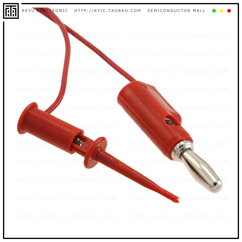 5302-12-2【TEST LEAD BANANA TO GRABBER 12'】