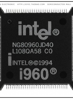 NG80960JD3V40【IC MPU I960 40MHZ 132QFP】
