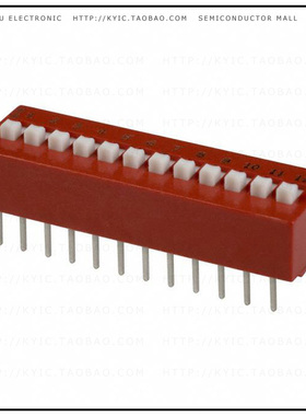 78B12ST【SWITCH SLIDE DIP SPST 150MA 30V】