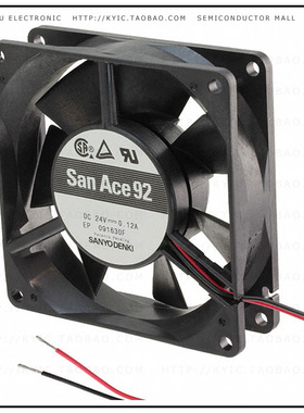 109P0924H4021【FAN 92X25MM 24VDC RBLS】