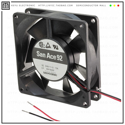 109P0924H4021【FAN 92X25MM 24VDC RBLS】