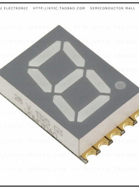 VDMO10A0【DISPLAY 7SEG 10MM SOFT ORNG C.A.】