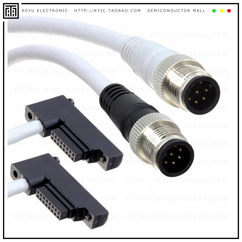 SFD-CB05【CONNECTION CBL 0.5M 8 CORE M12】