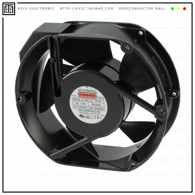 UF15KC12-BTHNR【FAN AXIAL 172X150X55MM 115VA IP5】