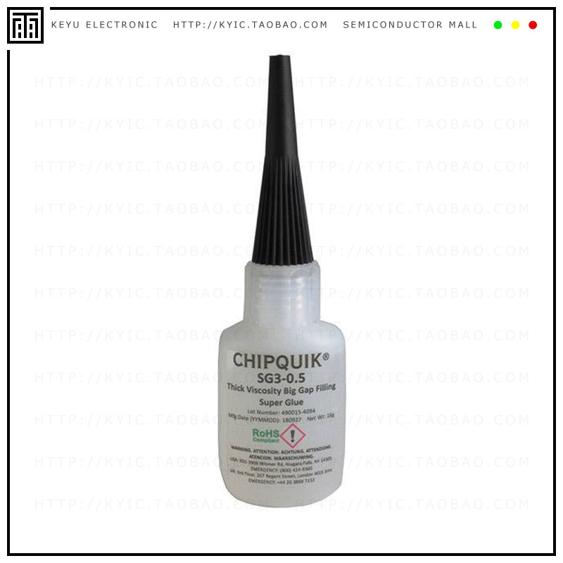 SG3-0.5【SUPER GLUE - THICK VISCOSITY - B】