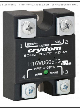 H16WD6050G-10【SSR RELAY SPST-NO 50A 48-660V】
