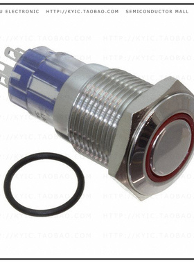 MP0045/1D2RD012S【SWITCH PB DPST MOM ILLUM RED】