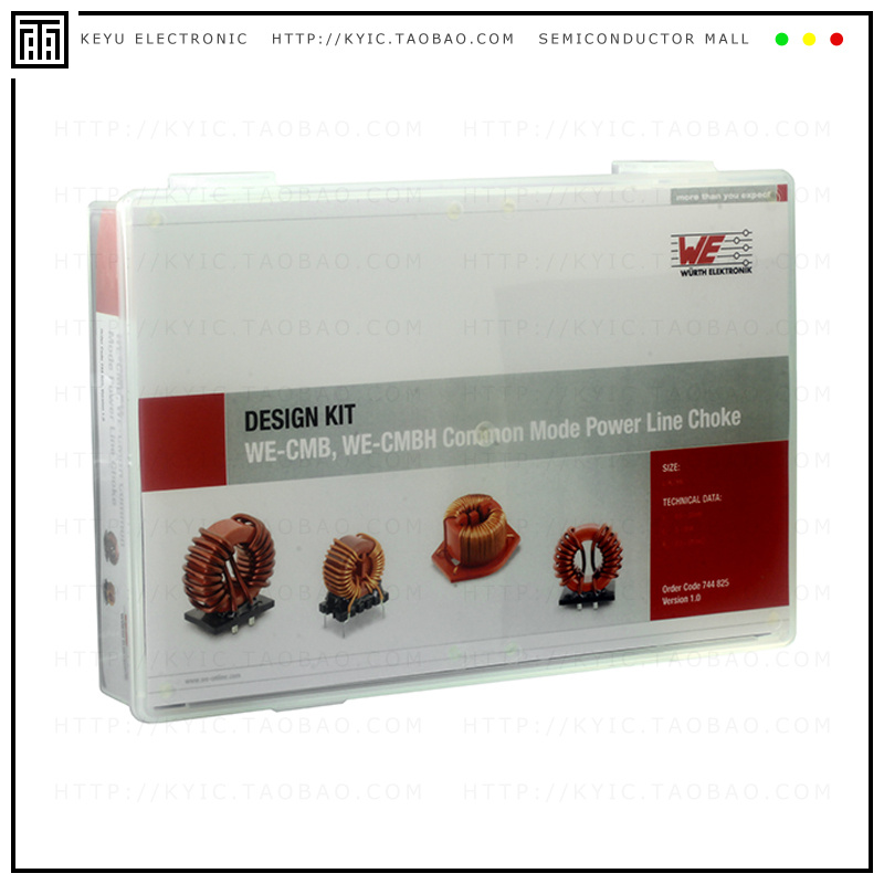 744825【COMMON MODE POWER LINE CHOKES WE】
