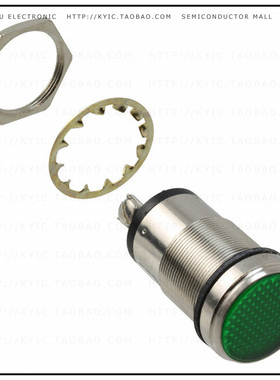 5561605304F【LED PNL MT 1' 125VAC WT FLAT GRN】