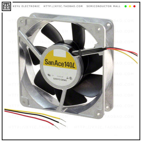 9LB1424S5D01【FAN 140X51MM 24VDC RBLS LOCK】