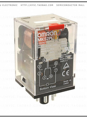 MKS2PI AC12【RELAY GEN PURPOSE DPDT 10A 12V】