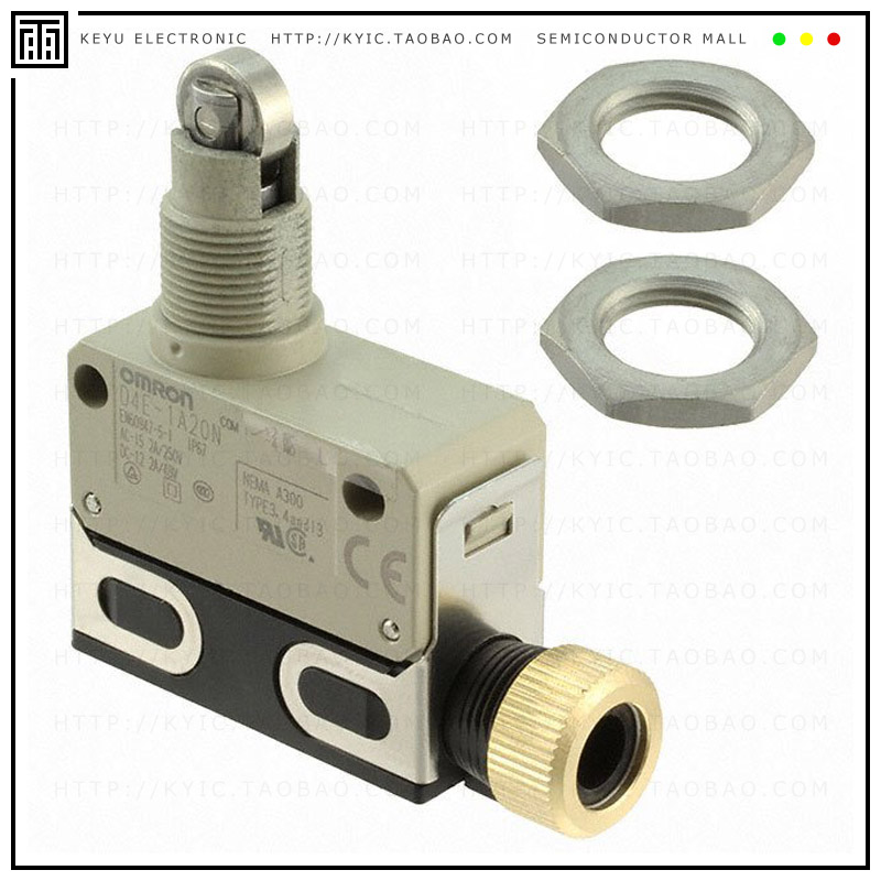 D4E-2A20N【SWITCH SNAP ACT SPDT 100MA 125V】