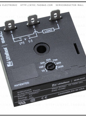 KSD3432A【RELAY TIME DELAY 1000SEC CHASSIS】