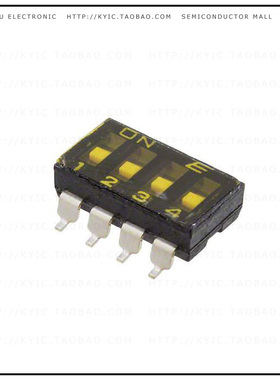 KAE04TGGT【SWITCH SLIDE DIP SPST 25MA 24V】