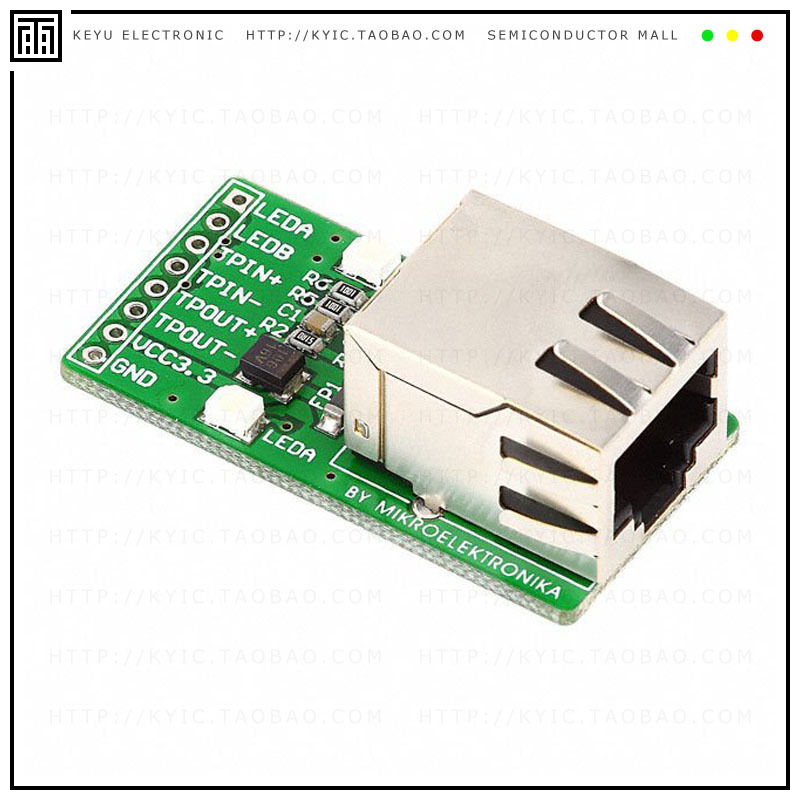 MIKROE-224【BOARD ETHERNET CONNECTOR】