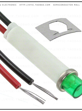 2153A5【LAMP NEON INCAND GREEN PNL MNT】