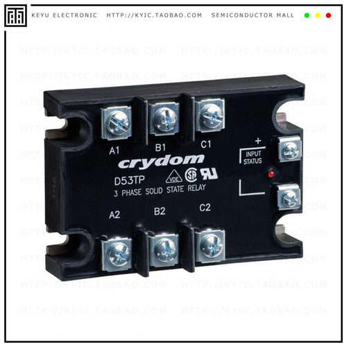 D53TP50D【SSR RELAY 3PST-NO 50A 48-530V】