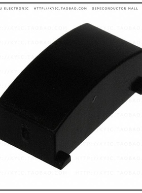 1630009【CAP PUSHBUTTON RECTANGULAR BLACK】