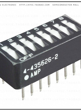 9-435626-2【SWITCH ROCKER DIP SPST 25MA 24V】