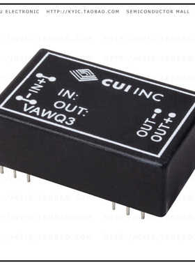 VAWQ3-Q48-D12H【DC DC CONVERTER +/-12V 3W】
