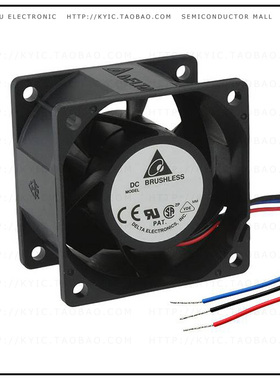 PFB0612EHE-F00【FAN AXIAL 60X60X38MM 12V WIRE】