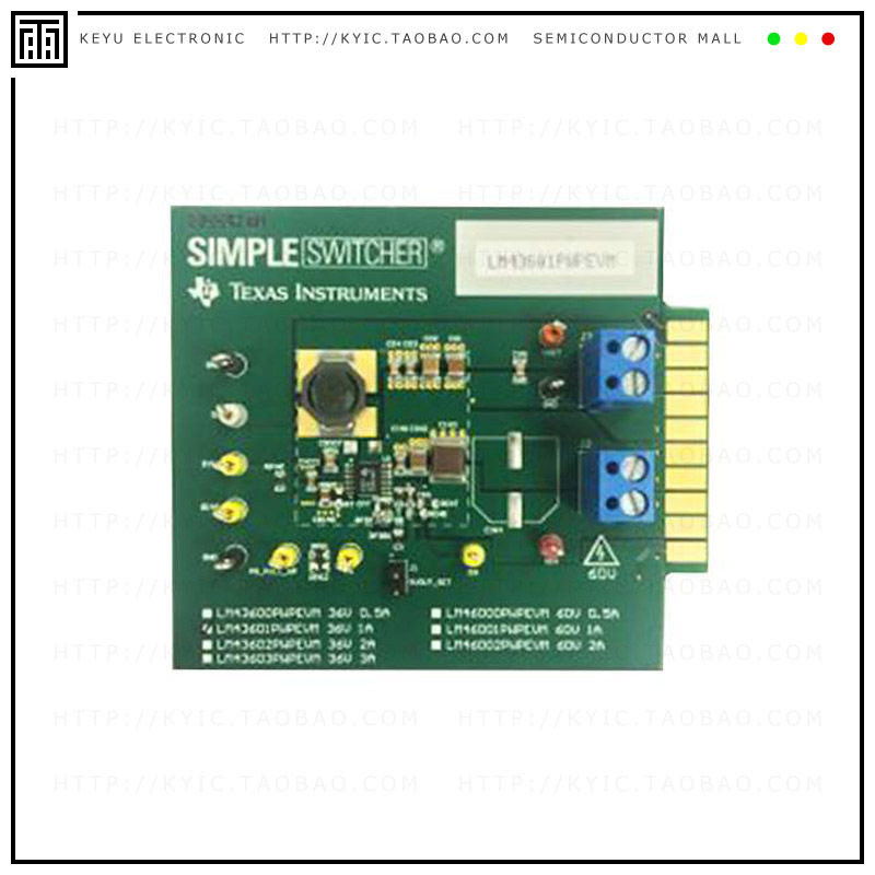 LM43601PWPEVM【STEP-DOWN CONVERTER EVAL MOD】