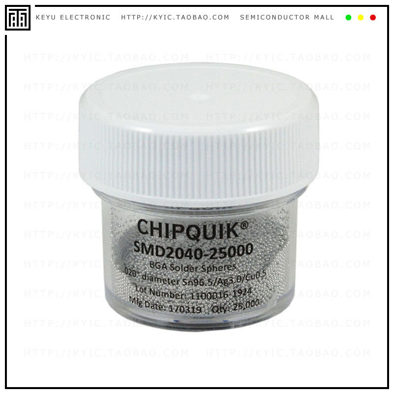 SMD2040-25000【SOLDER SPHERES SAC305 .020' DIAM】