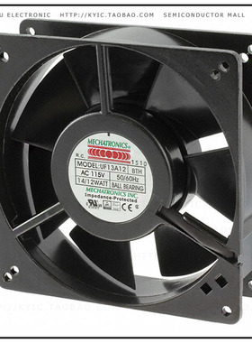 UF13A12-BTHR【FAN AXIAL 127X38MM 115VAC】