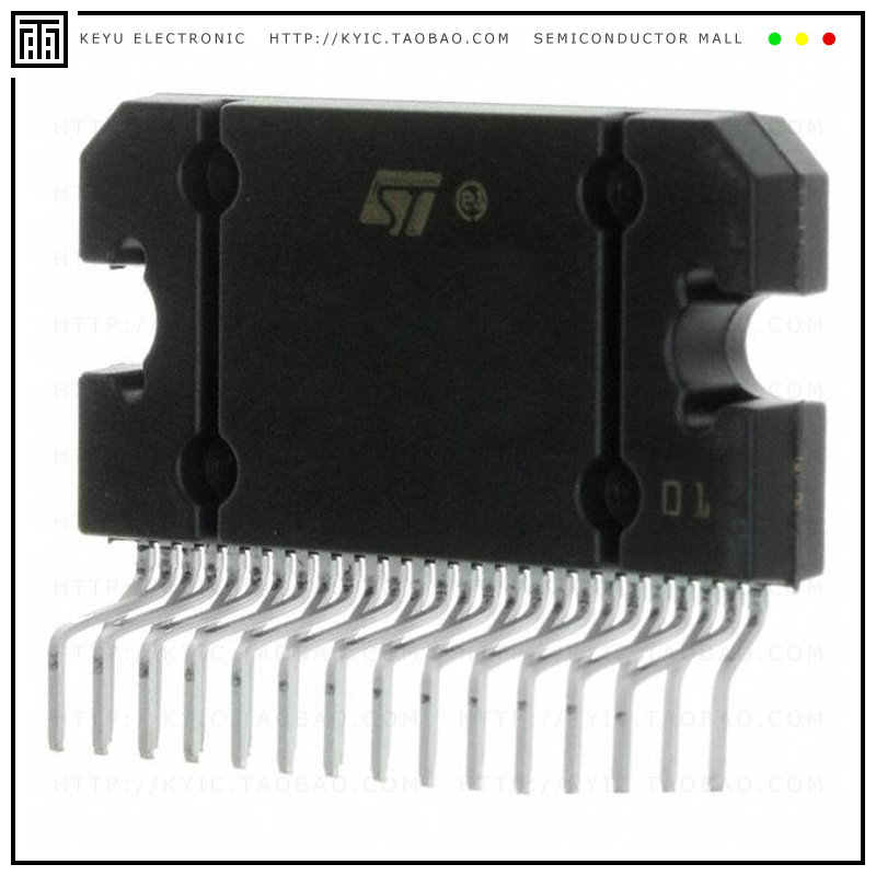 TDA7563B【IC AMP QUAD MULTIFUNC FLEXIWATT2】
