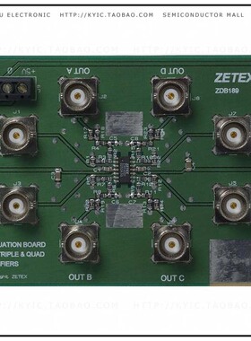 ZXFV201EV【BOARD EVAL FOR QUAD VIDEO AMP】